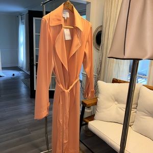 Gibson & Latimer, NWT, Trench Coat, Peachy Rose